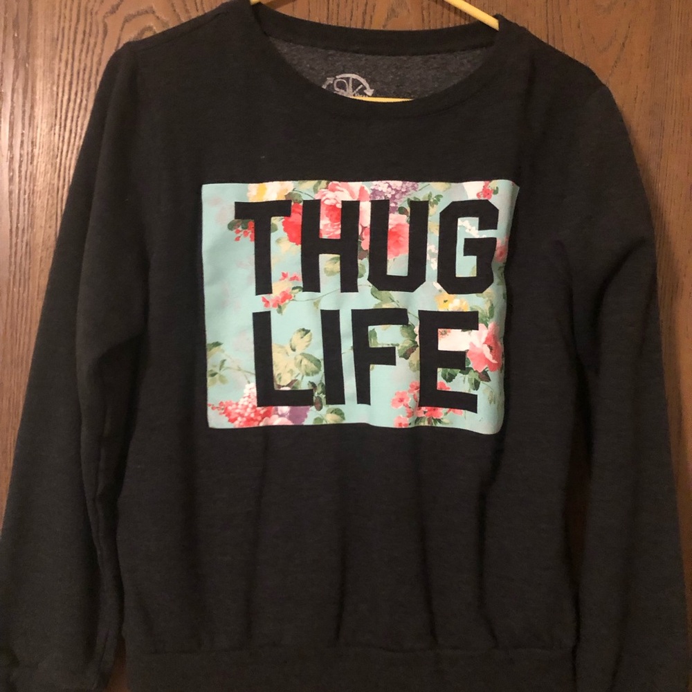 Recycled Karma Thug Life sweatshirt size L